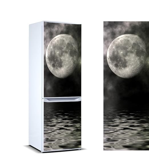 Oedim Vinilo para Frigorífico Luna 185x60cm | Adhesivo Resistente ...