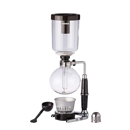 HARIO Technica Three Cup Coffee Siphon, 360ml, Not Applicable