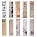 Vintage Style Bookmarks for Women Men, 30PCS (Retro Collection)