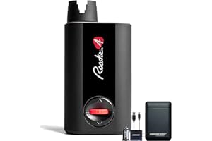 CERTIFIED BRANDS Roadie 4 Smart Automatic Guitar & Ukulele Tuner | 150+ Preset Tunings for Acoustic, Electric, 12-String Guitars, Banjo, Mandolin with Built-in Metronome, String Winder and Signature Power Bundle