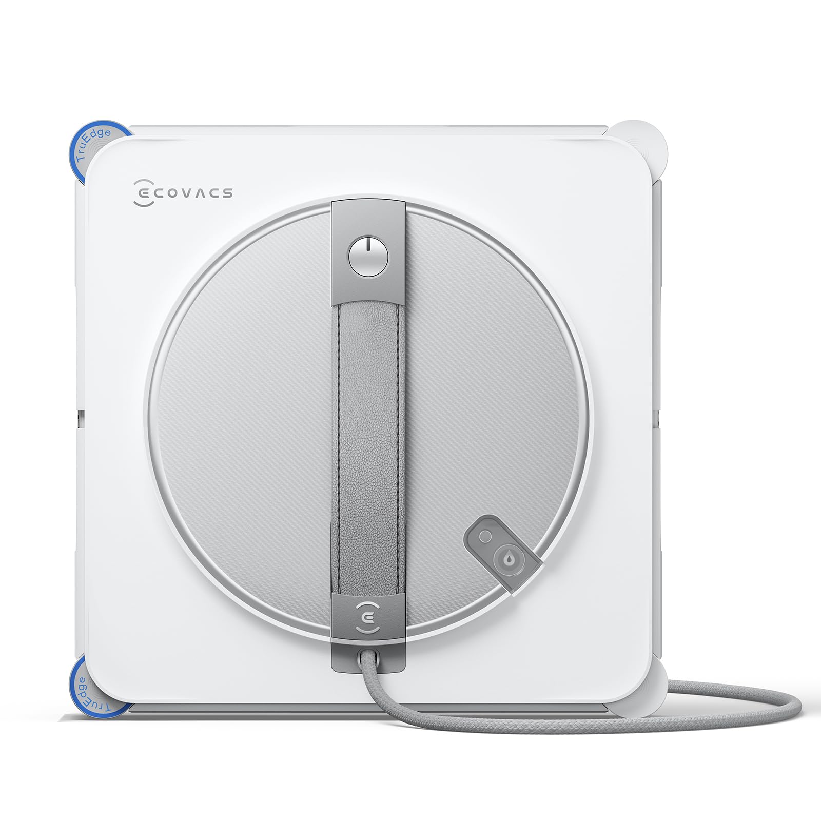 Photo 1 of ECOVACS WINBOT W2S Window Cleaning Robot, Intelligent Edge-to-Edge Cleaning with TruEdge Scrubbers, 3 Water Nozzles, 10-Level Safety System, Win-SLAM 4.0 Route Planning, Even Climbing System