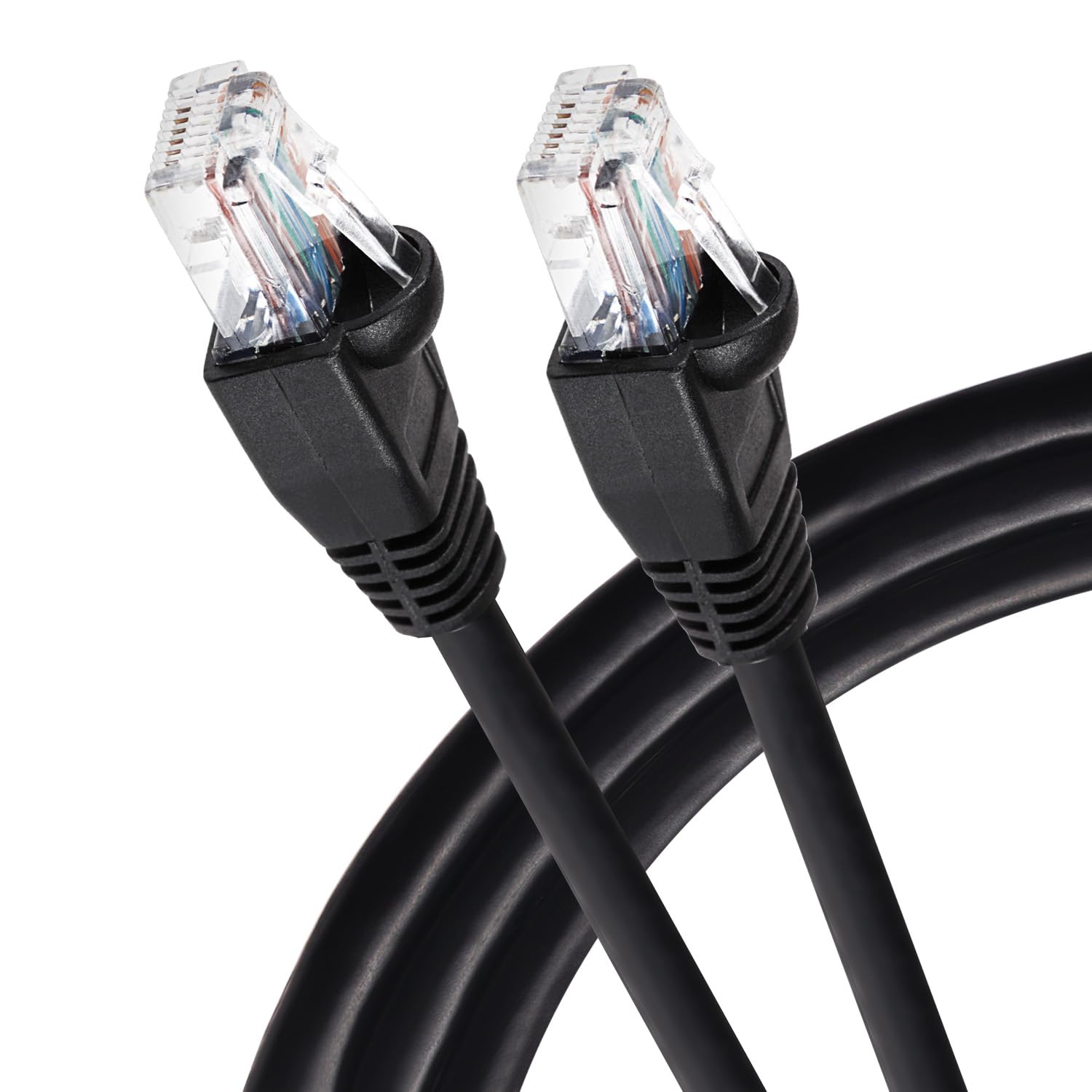 Maplin Ethernet Cable 10M Black CAT6 Gigabit UTP LAN Network Cable RJ45 High-Speed 10Gbps Compatible with Laptop/PC, CCTV, PS4/5, Xbox, Switch, Modem, Router, Smart TV, Printer, Sky Box, WiFi Extender