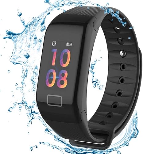 wearfit color screen heart rate blood pressure sport watch