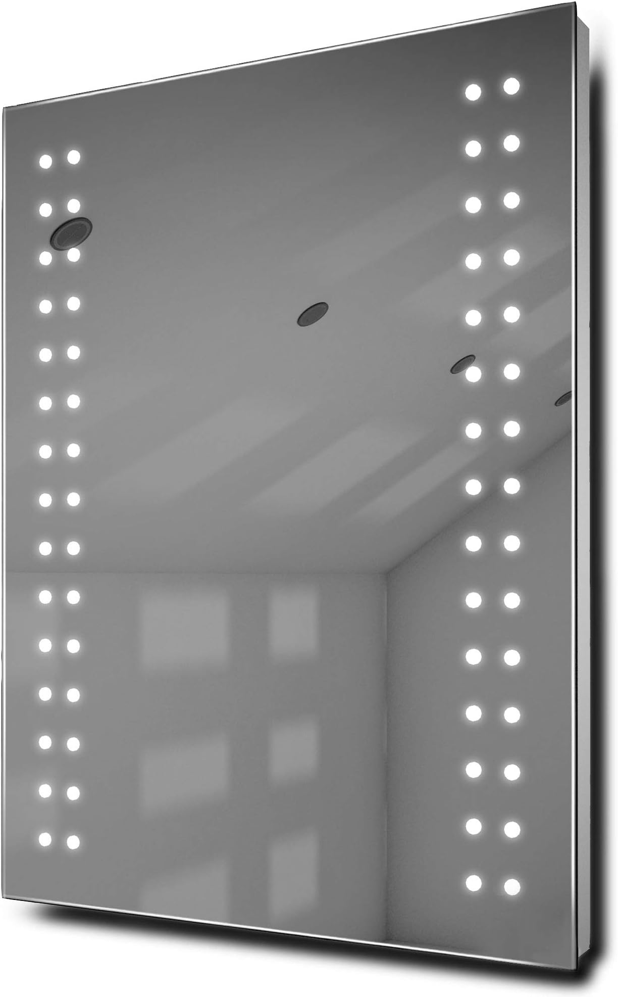 Diamond X Collection Fantasy Shaver LED Bathroom Illuminated Mirror With Demister Pad & Sensor k38s