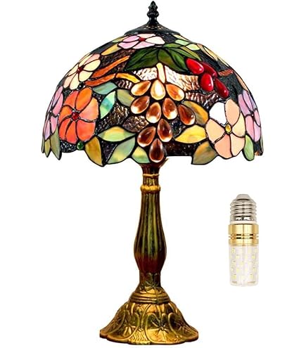 Dale Tiffany TT12232 Zenia Rose Table Lamp, 16.25