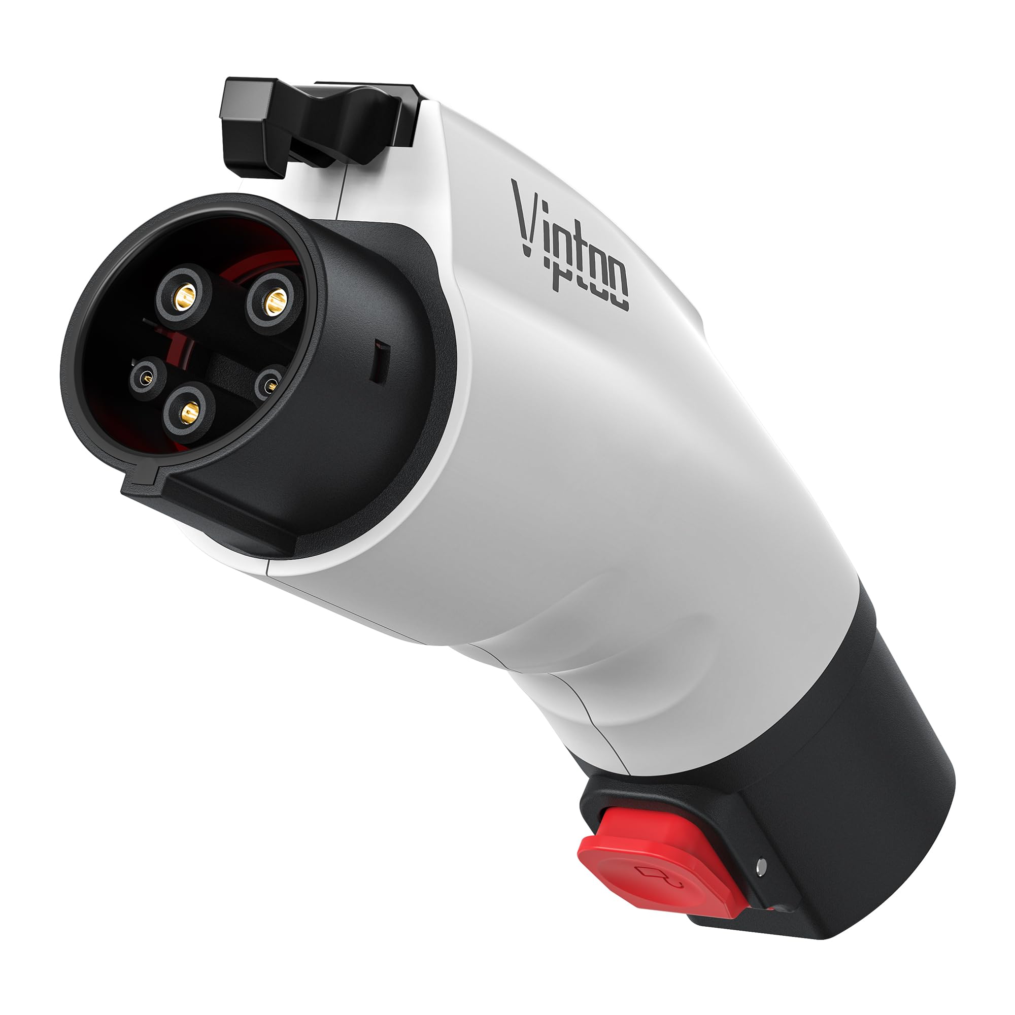 Photo 1 of Adapter for Tesla to J1772 EV Charger [Only to J1772], Converter Up to 60Amp 250V AC with Press-Safety-Lock, Compatible with Tesla High-Powered Connectors, Destination/Mobile Chargers,White