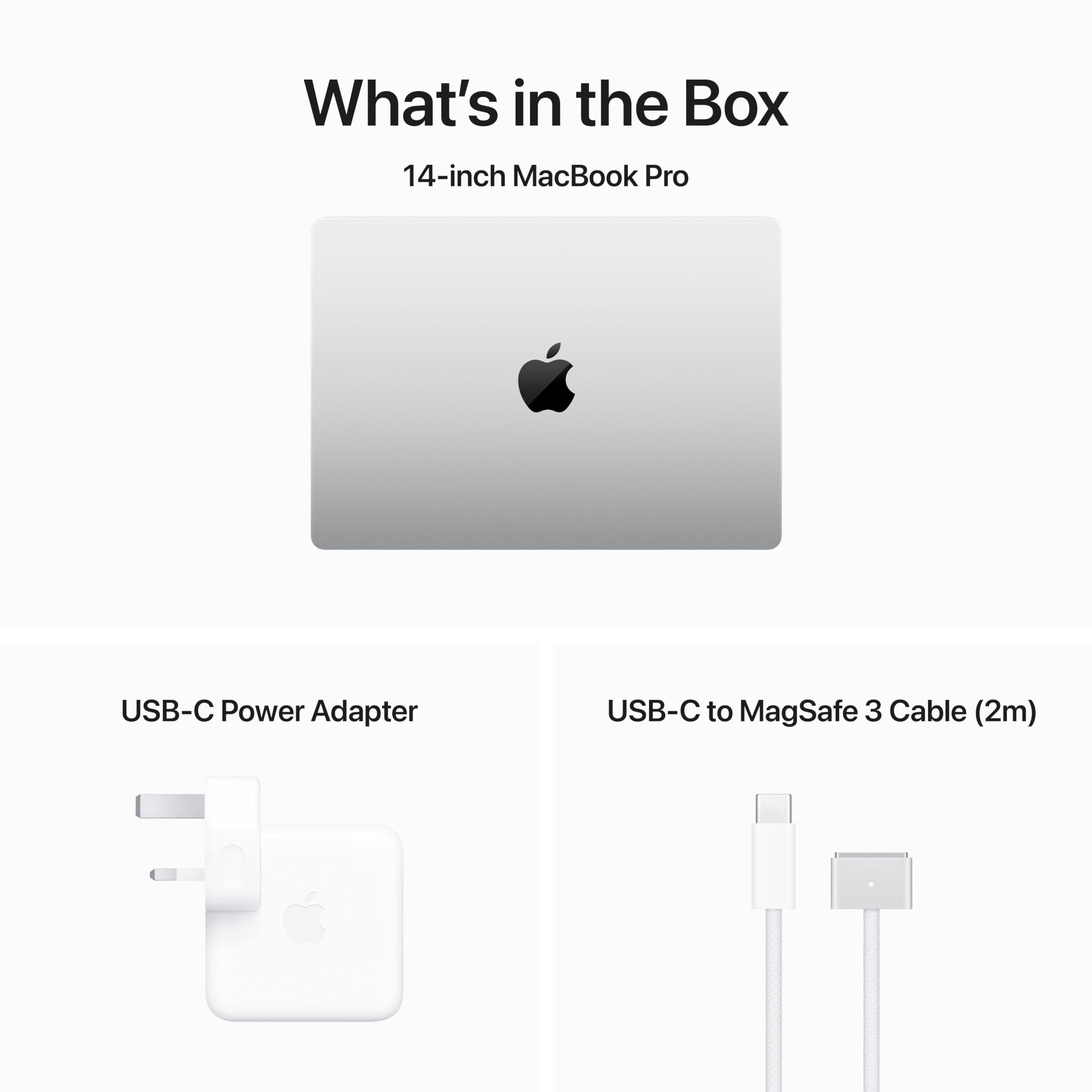 Apple 2023 MacBook Pro laptop M3 Pro chip with 11‑core CPU, 14‑core GPU: 14.2-inch Liquid Retina XDR display, 18GB unified memory, 512GB SSD storage. Works with iPhone/iPad; Silver