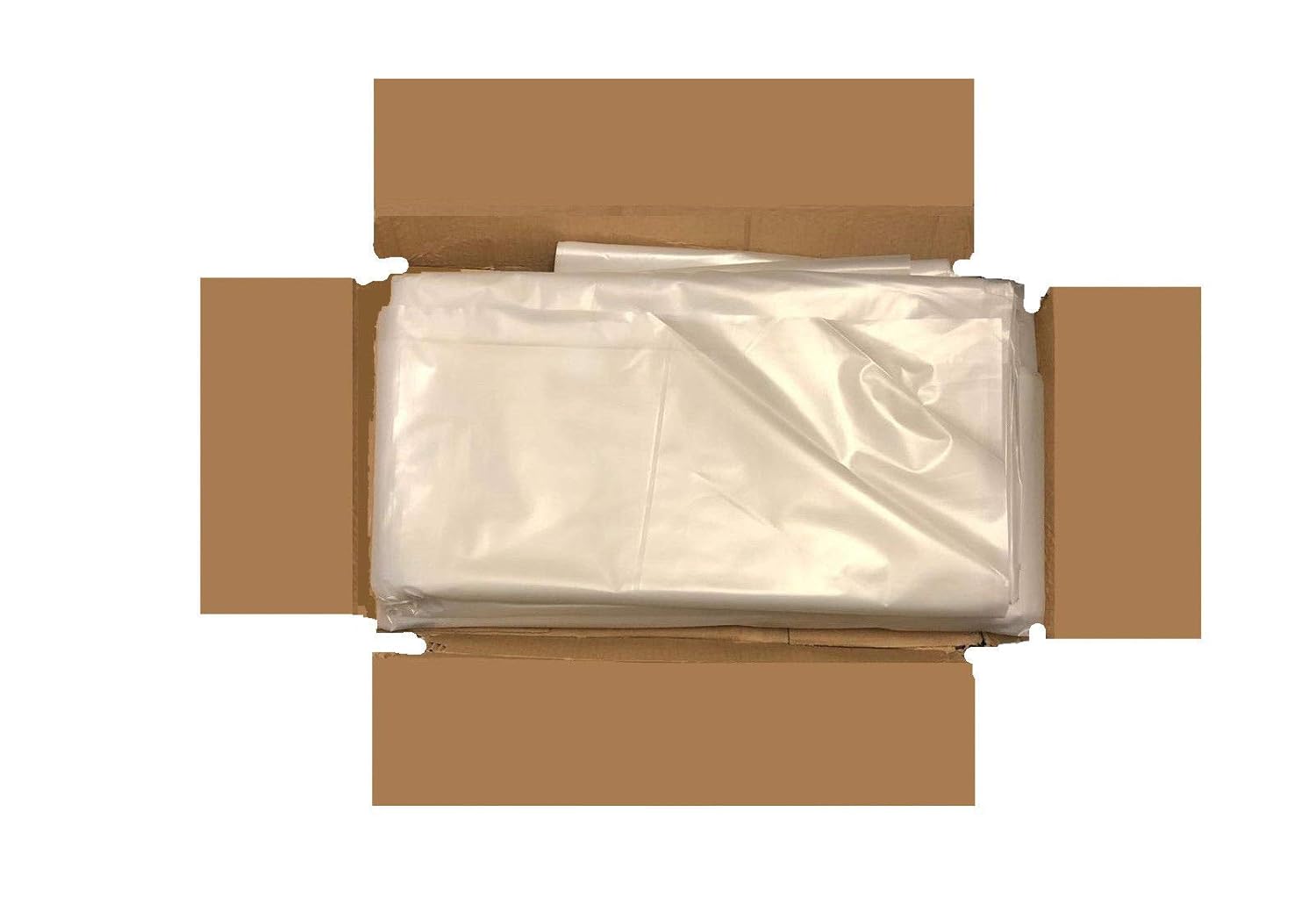 Tezraftaar® Strong Heavy Duty Clear Plastic Rubble Bags/Sacks Builders