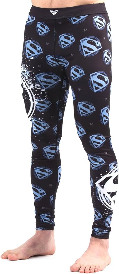 Fusion Fight Gear Superman Urban BJJ Spats Compression Pants Leggings