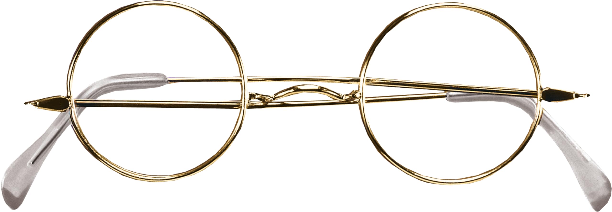 Rubies Official Santa Glasses Round Father Christmas, Adult Costume - One Size Halloween