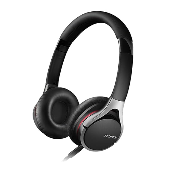 Sony MDR-10RC faltbarer High Resolution Kopfhörer (integrierte Fernbedienung mit Mikrofon, 100dB/mW) schwarz
