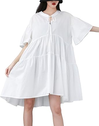 robe blanche mi longue