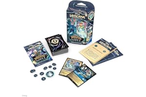 Ravensburger Disney Lorcana TCG: Whispers in The Well Single-Player Deck - Sapphire & Steel - Engaging Gameplay - Over 200 Original Disney Artworks - Ideal for Ages 8+