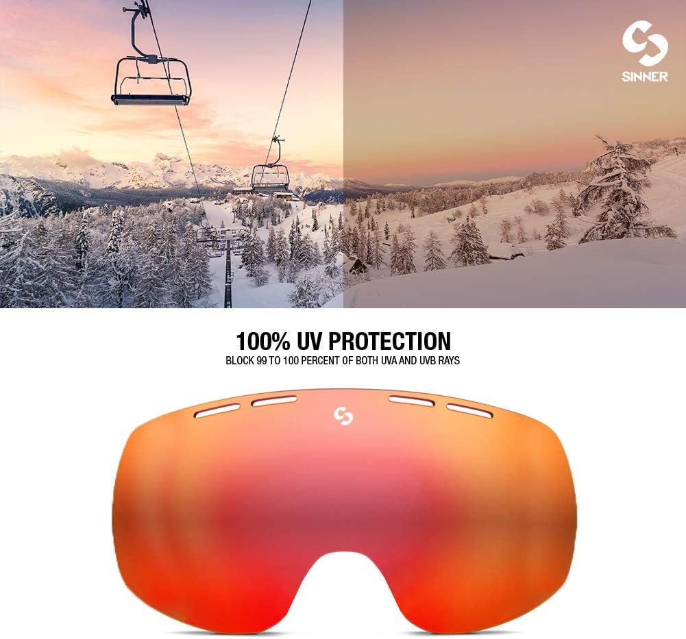 100 percent snow goggles