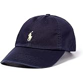 Polo Ralph Lauren Men/Women Cap Horse Logo/Adjustable, Navy (0546) / Yellow/Navy