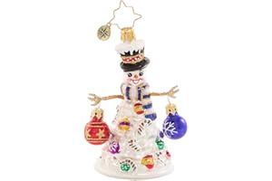 Christopher Radko Hand-Crafted European Glass Christmas Decorative Ornament, Quite A Lively Tree Gem
