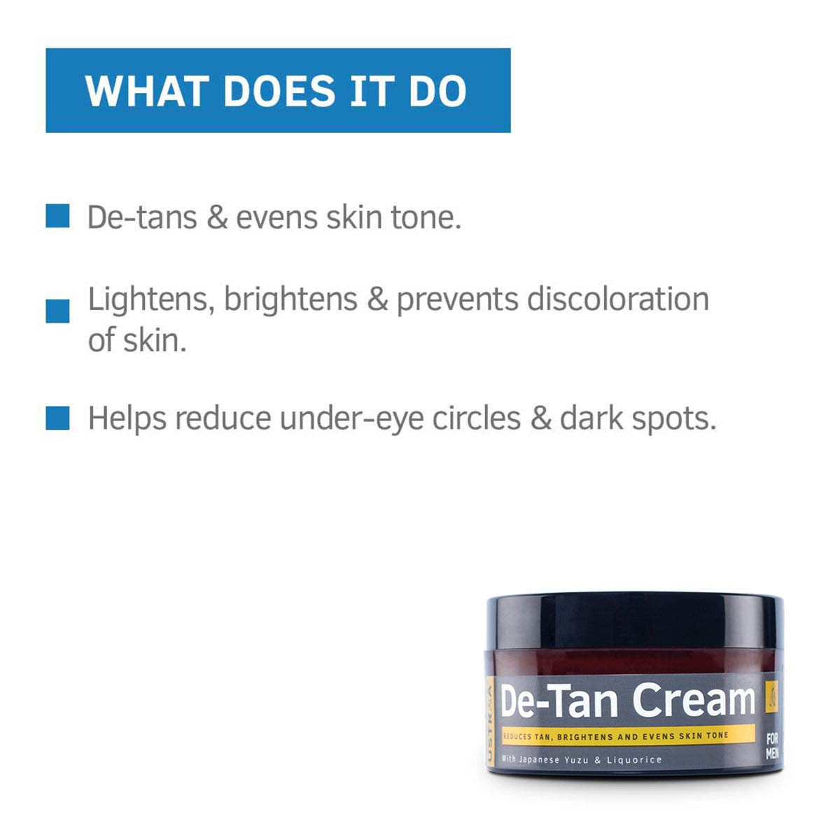 d tan cream for face