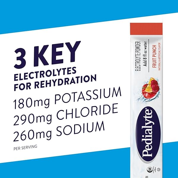 PEDIALYTE ELECTROLYTE POWDER | HYDRATION DRINK FOR KIDS & ADULTS | VARIETY PACK: GRAPE, STRAWBERRY FRUIT PUNCH, AND APPLE, 8 POWDER PACKETS