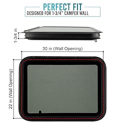 PROFLEX RV Exit Window 30” W X 22” H – Ultra