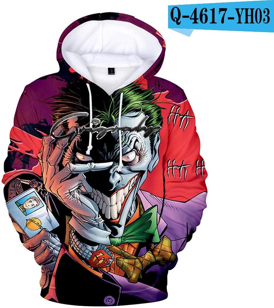 Joker and harley quinn matching hoodies Clearance