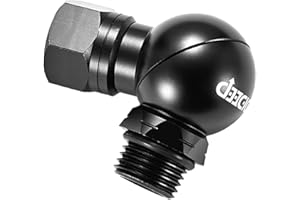 WIXUIPR 2nd Stage Scuba Diving Regulator Swivel Connector 360 Degree Swivel Low Pressure Hose Adapter for Easy Connection Div