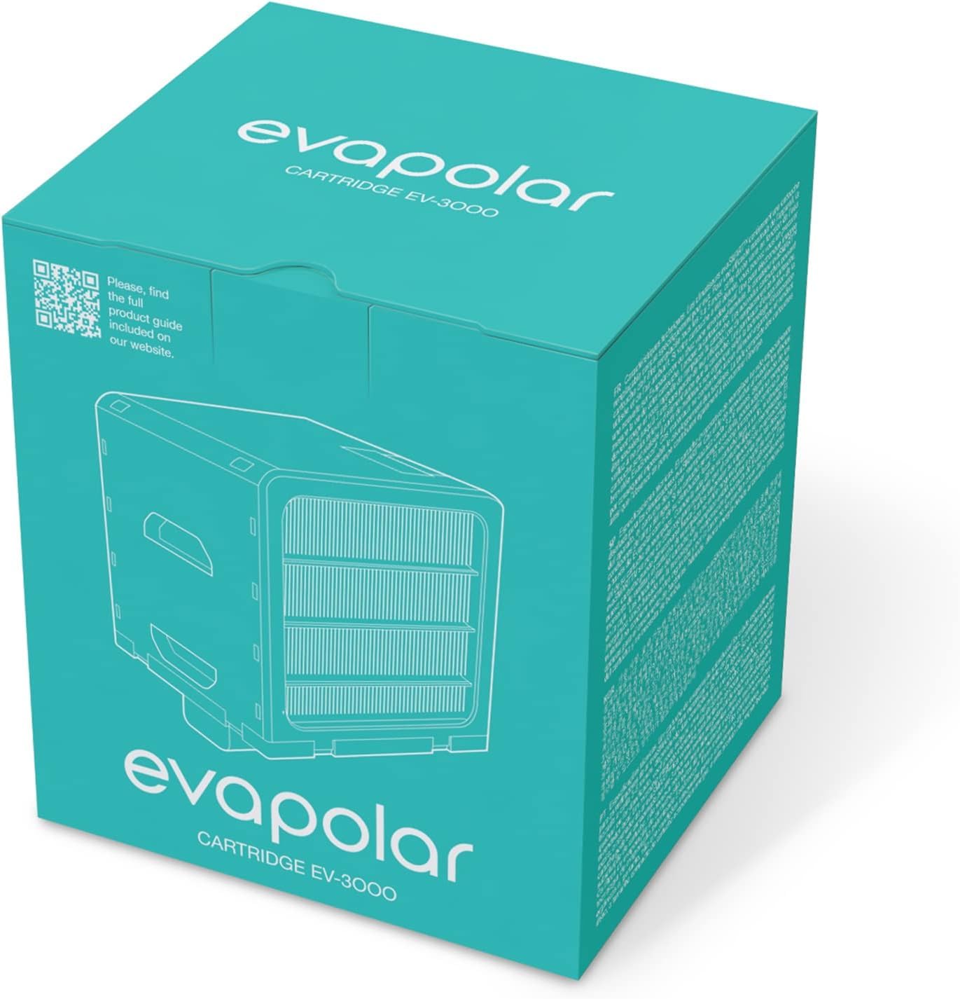 Evapolar evaSMART Air Cooler Spare Cartridge Air Conditioner EV-3000, Black