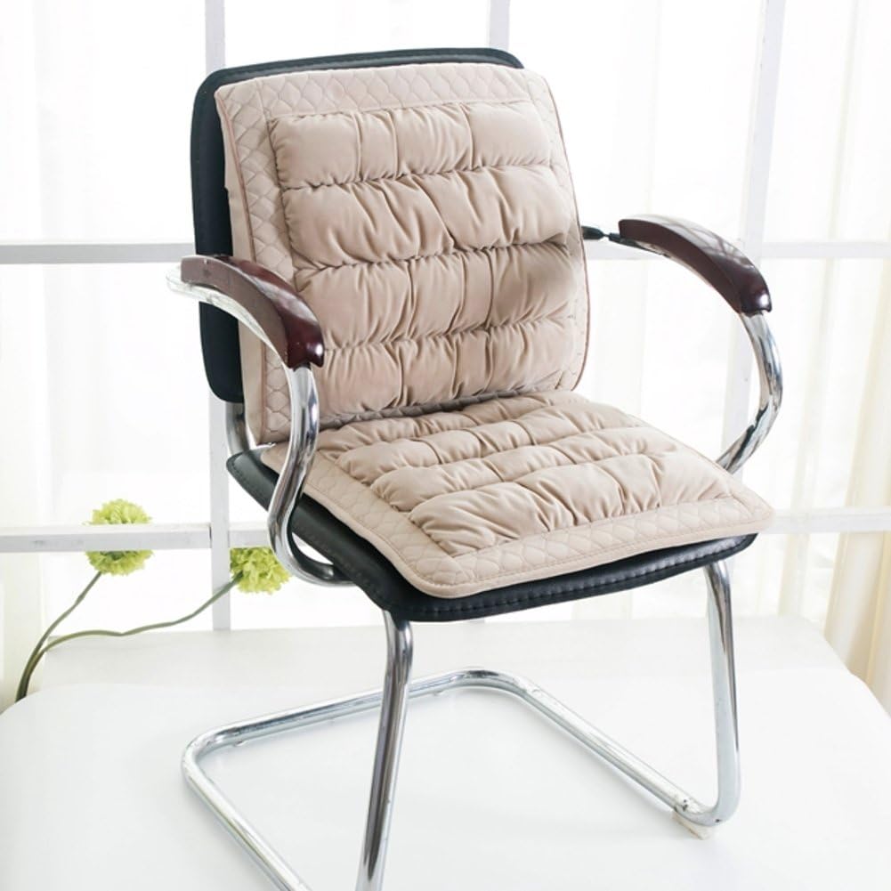 QTQZ Back chair cushion,Office waist seat cushion plush