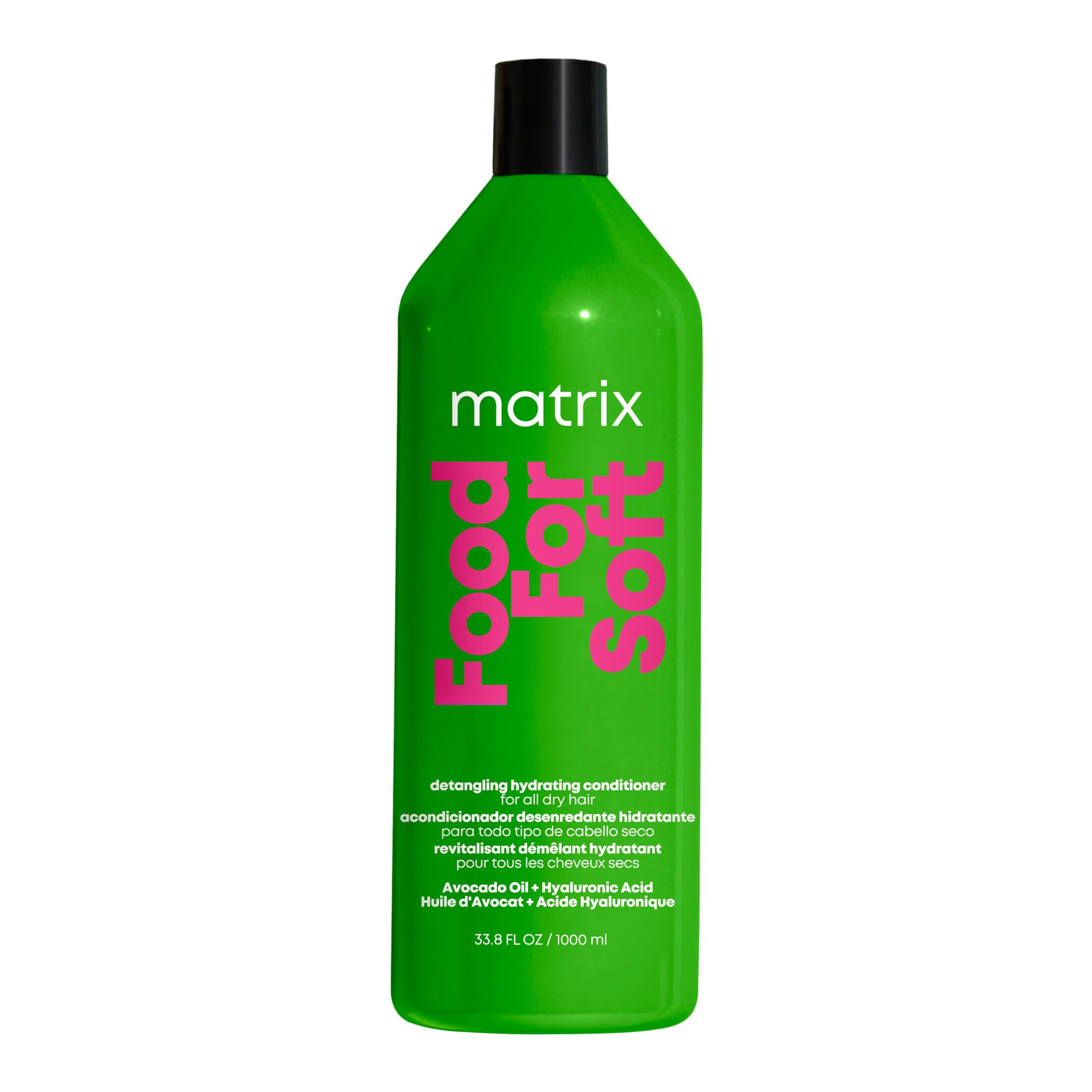 Photo 1 of Matrix Food For Soft Conditioner For Color-Treated, Dry and Brittle Hair - Moisturizes, Softens & Smooths, With Avocado Oil & Hyaluronic Acid, Vegan. 33.8 Fl Oz
