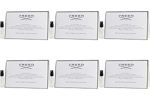 PureScents Men's Designer Fragrance Creéd sampler set - 6 Designer Cologne Vials