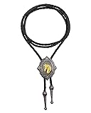 Joxevyia Bolo Tie for Men Southwestern Cowboy Horse