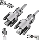 Integrated Internal External Pipe Threading Tool, 1/2'' and 3/4'' Water Pipe Internal and External Integrated Threader, Pipe 