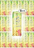La Croix Pina Fraise, Pineapple Strawberry Flavored Naturally Essenced Sparkling Water, 12oz Tall Can (Pack of 18, Total of 216 Oz)