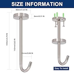 NearMoon Coat Hooks-Bath Towel Hangers, Wall Hooks