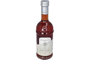 Colavita Red Wine Vinegar, Glass Bottle, 500 ml
