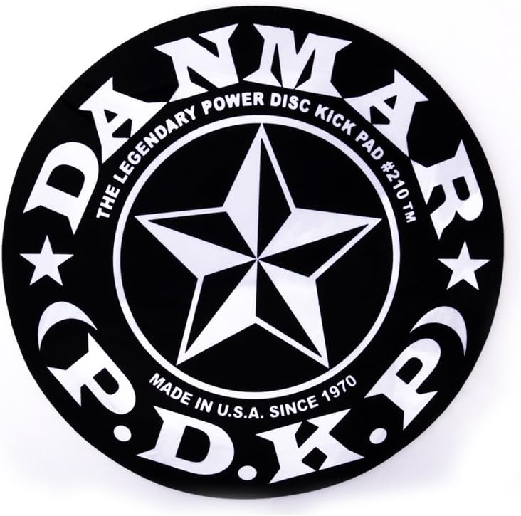Danmar DA 210STR Star Design Single Bass Drum Impact Pad