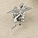 PRO Base Classic Retro Gothic Antique Silver Punk Rock Dj Mysterious Flying Fire Dragon Ear Cuff Wrap