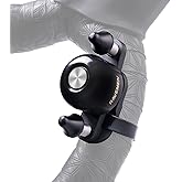 RAVEMEN Q3 Road Bike Bell, Dual-Hammer Copper Alloy Bicycle Bell for Adults Fit Handlebars up to 47mm, Lightweight for Most G