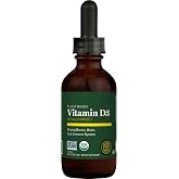 Vitamin D3 5000 IU Liquid Drops, Vegan, Immune &amp; Bone Support (2 Oz)