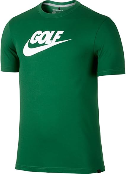 Amazon.com: NIKE Men's Lockup Golf Tour Performance Dri-Fit T-Shirt Small Green White: Clothing