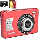 1080P Digital Camera 30MP Camera Compact Camera 2.7 inch Pocket Camera,8X Digital Zoom Rechargeable Small Digital Cameras for