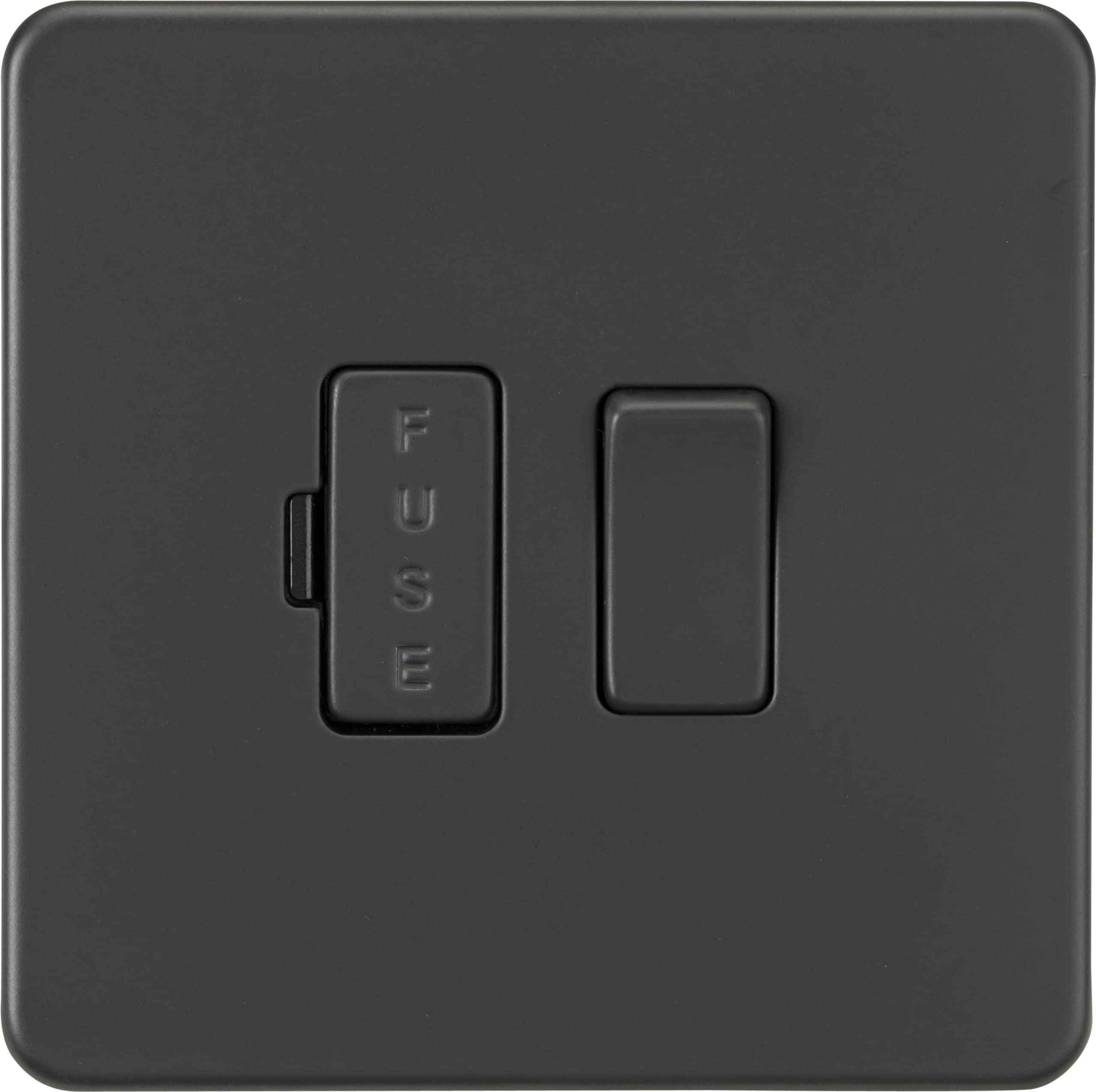 Screwless 13A Switched Fused Spur Unit with Neon