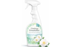 500ml Clothing Emulsifier Stain Remover Spray & Foam, Non-Ionic Laundry Cleaner, Color Care Formula, Oil & Milk Stain Pre-Tre