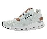 On Women's Cloudnova Sneakers, White/Pearl, 5.5