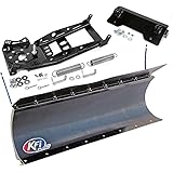 KFI 66" Pro-Poly Snowplow/Mount/Push Tube Kit - Compatible/Replacement for Honda SXS700 Pioneer 700
