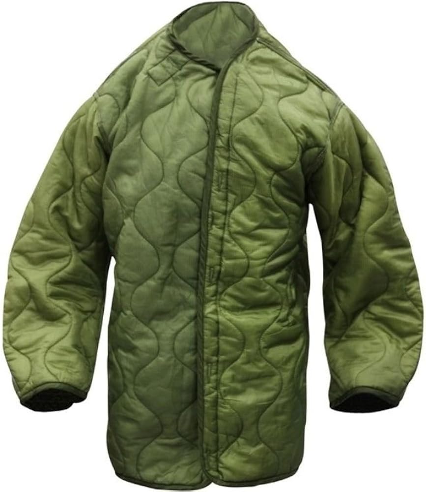 Extreme Cold Weather Fishtail Parka Liner Quilted Olive