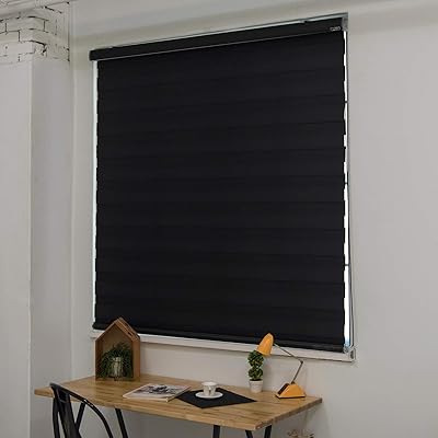 Buy Casawin Basic Custom Window Blinds Dual Layer Zebra Roller Light Filtering Sheer Shades With Thermal Insulated Uv Protection Eco Friendly Fabric 20 To 94 Inch Wide Maxium Height 64inch Online In Kazakhstan