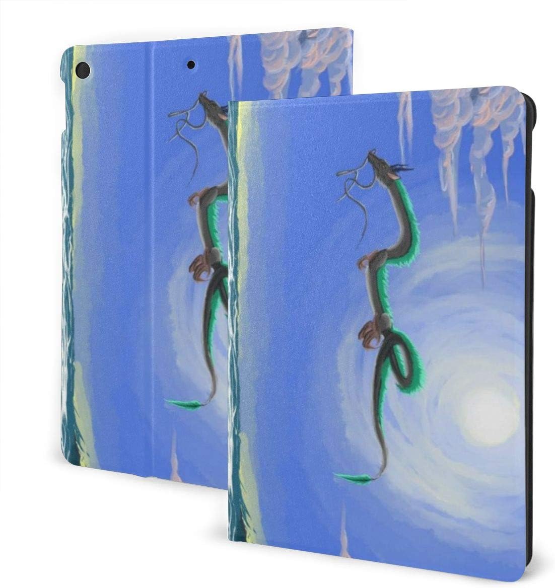 Spirited Away Cartoon Case Fit IPad 7 Th 10.2 Inch Case with Ultra Slim Lightweight Stand Leather Case/Auto Wake Sleep