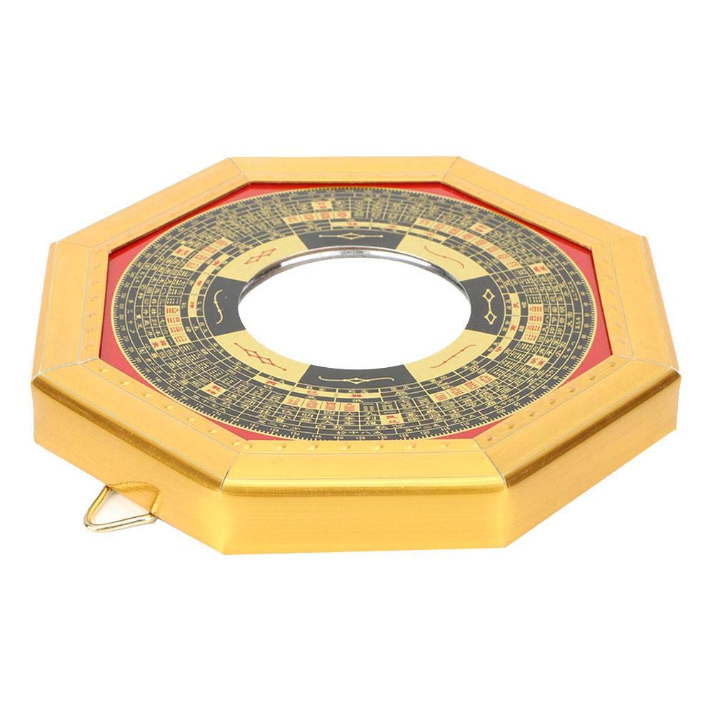 01 02 015 Chinese Feng Shui Dent Convex, Counteract Bad Luck Bring Good Luck Traditional Chinese Feng Shui Mirror, Traditional Chinese for Car Home(13.5cm concave mirror)