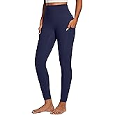 IUGA Compression Leggings for Women Tummy Control No Front Seam Leggings with Pockets High Waisted Workout Yoga Pants