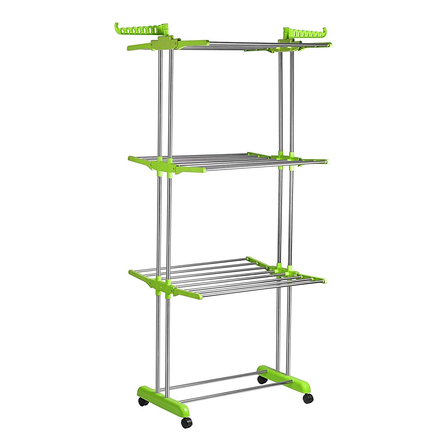 clothes drying stand with wheels